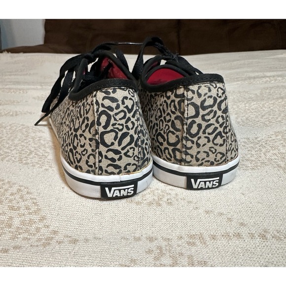 Vans Classic Slip On Womens Size 9 Shoes Cheetah Leopard Print Skate Sneakers - Picture 5 of 10